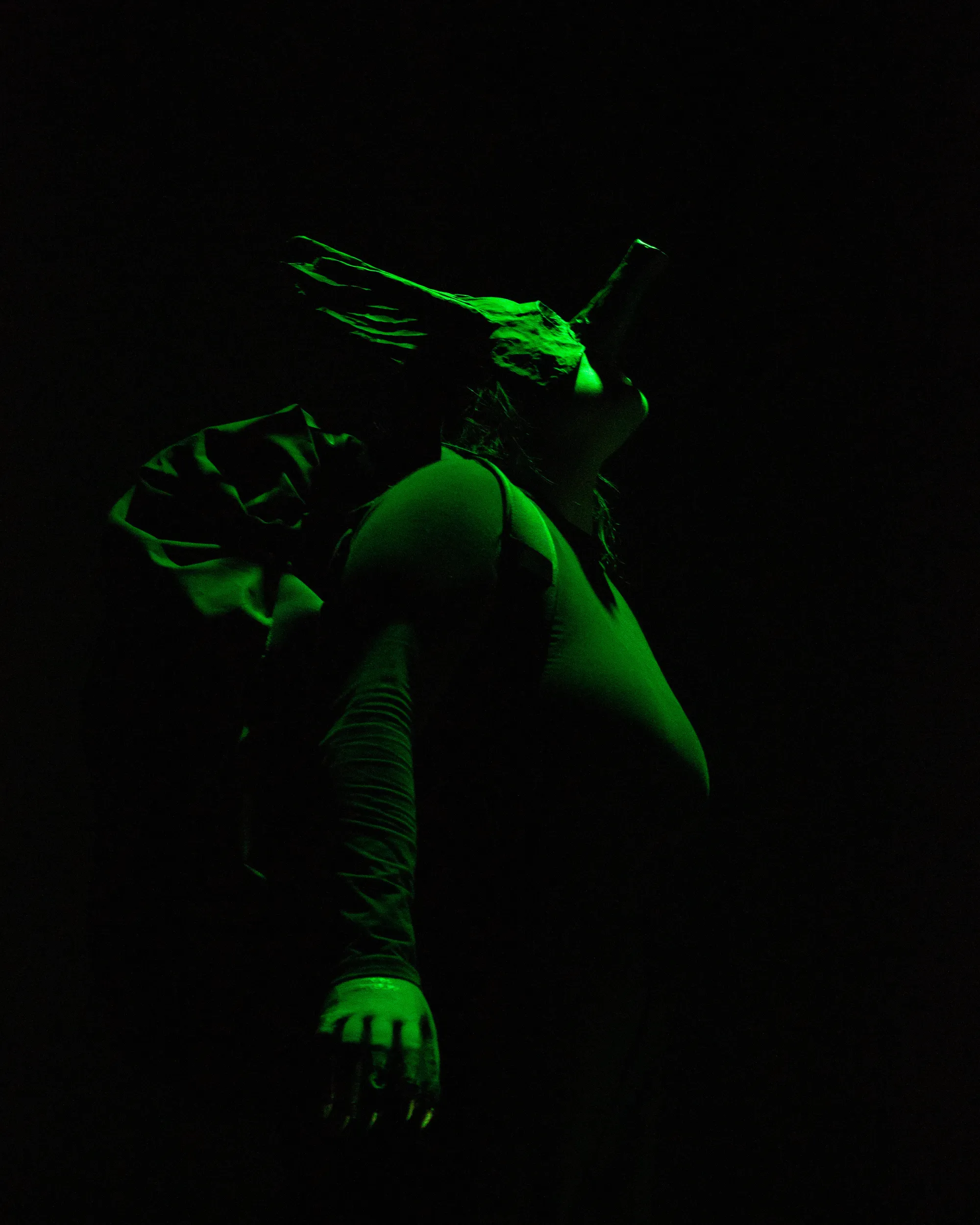 Photo of the piece “Protoherissé“ by “les Apostrophes“