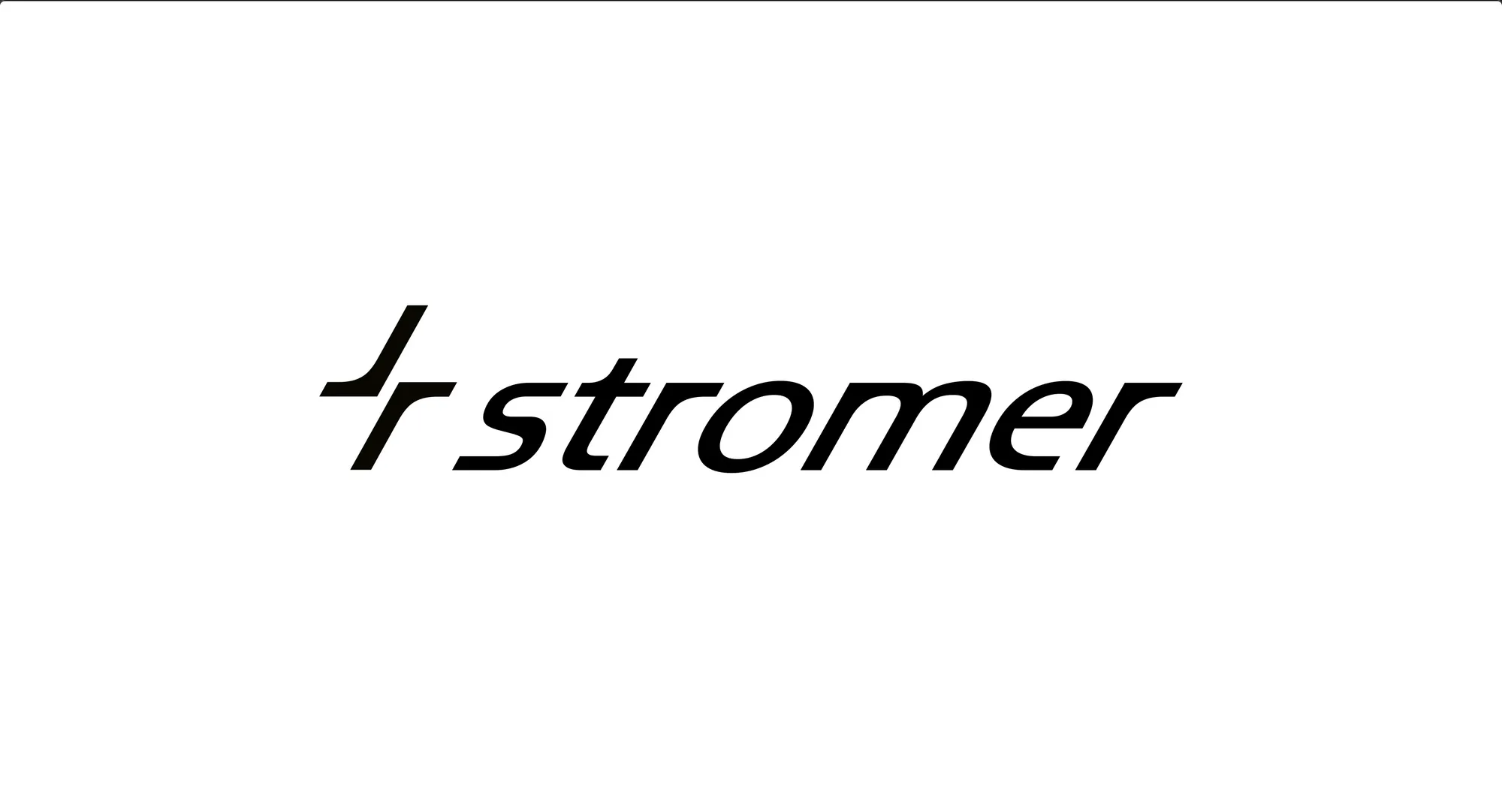 Logo of the cycle mark “Stromer“ 