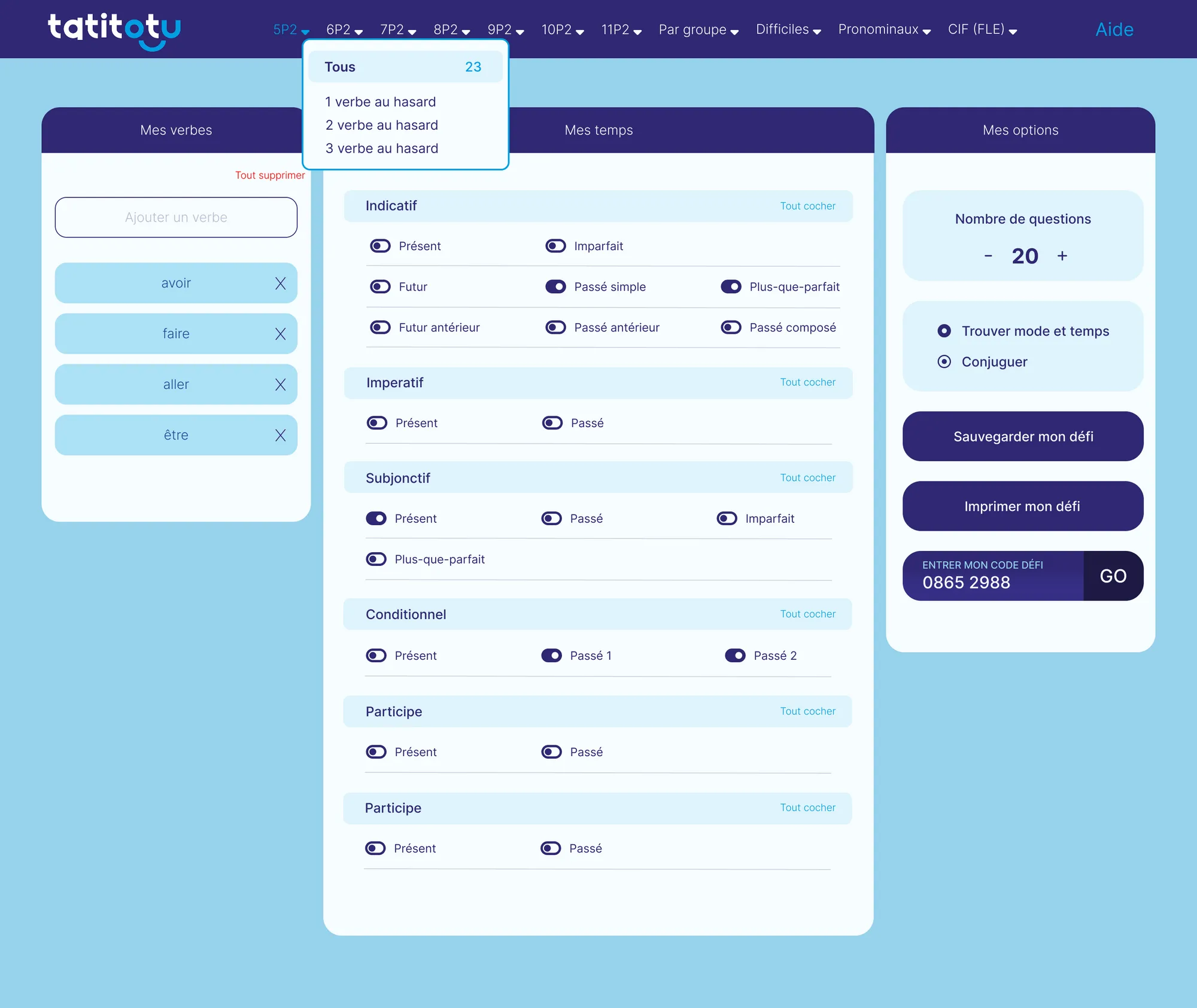 The home of the siteweb “Tatitotu“