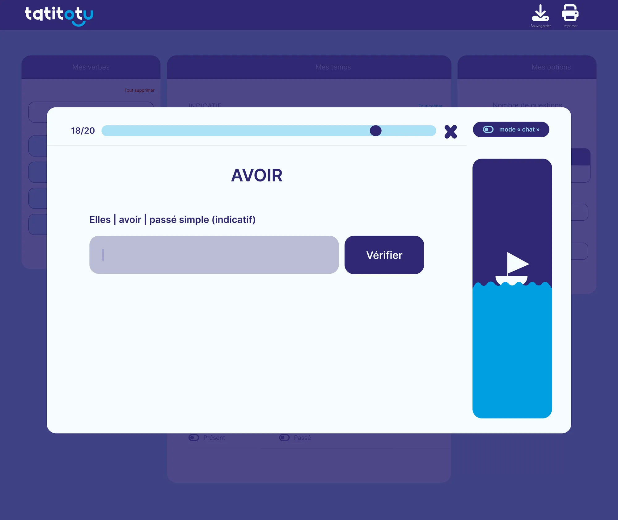 The revision session